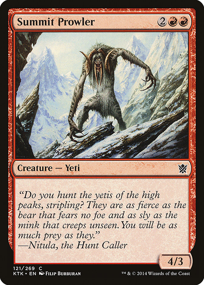 Summit Prowler [Khans of Tarkir] | Webway Games