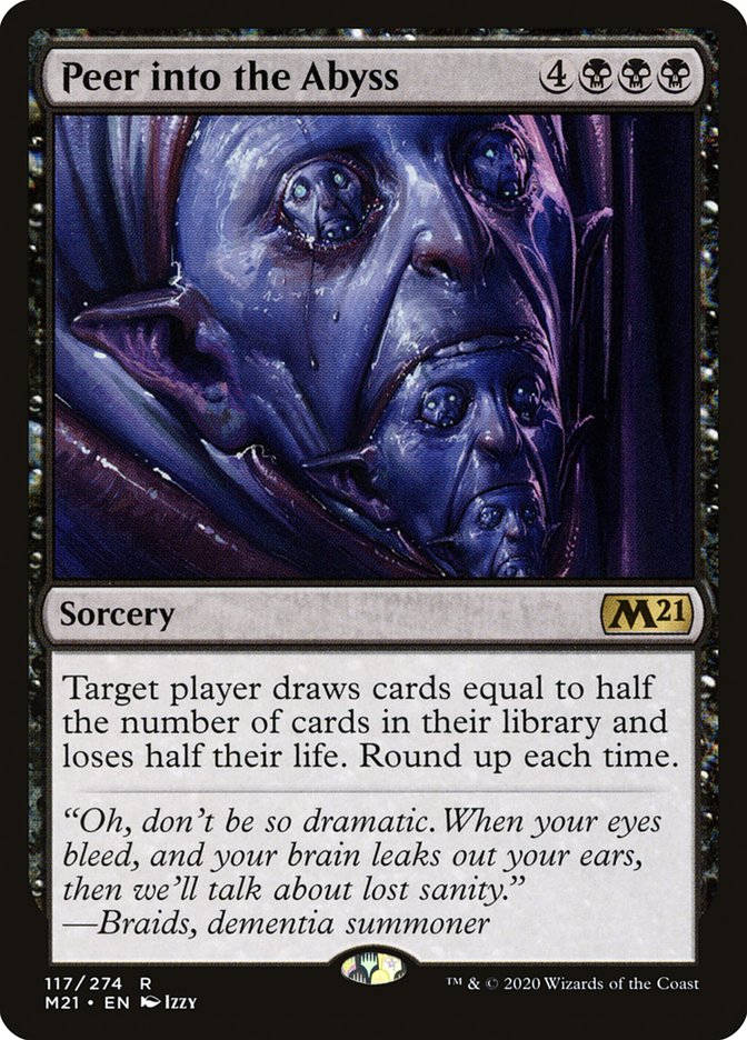 Peer Into the Abyss [Core Set 2021] | Webway Games