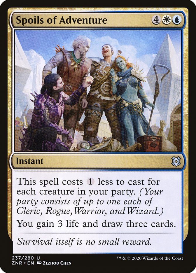Spoils of Adventure [Zendikar Rising] | Webway Games