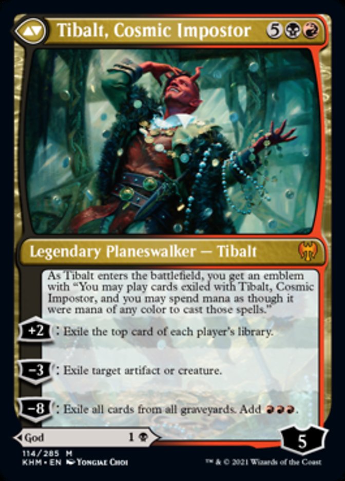 Valki, God of Lies // Tibalt, Cosmic Impostor [Kaldheim] | Webway Games