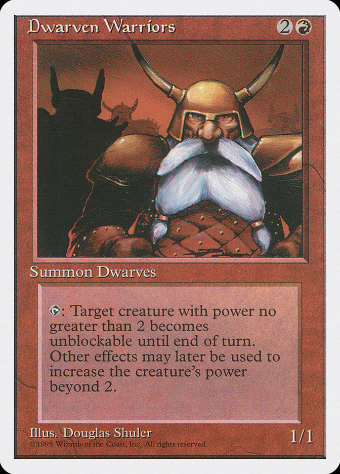 Dwarven Warriors [Fourth Edition] | Webway Games