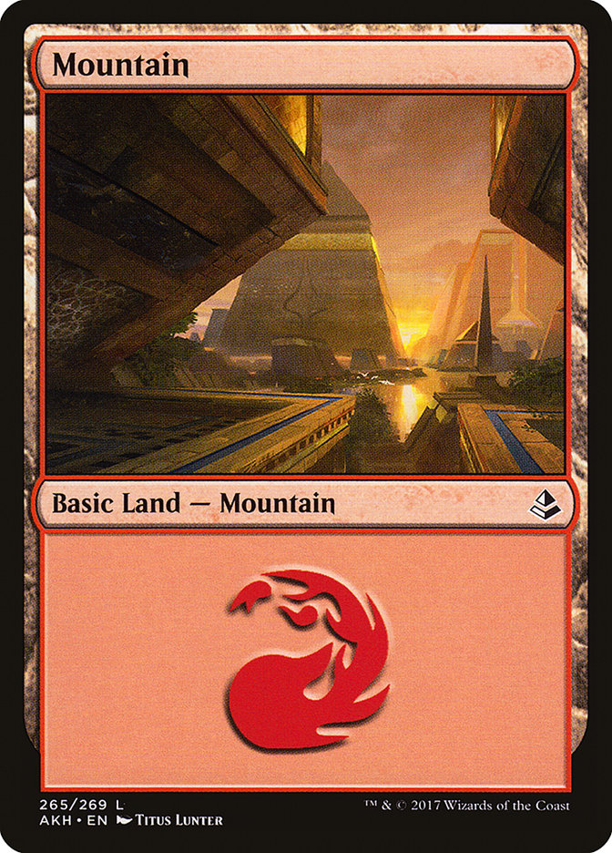 Mountain (#265) [Amonkhet] | Webway Games