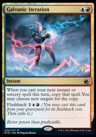 Galvanic Iteration (Promo Pack) [Innistrad: Midnight Hunt Promos] | Webway Games