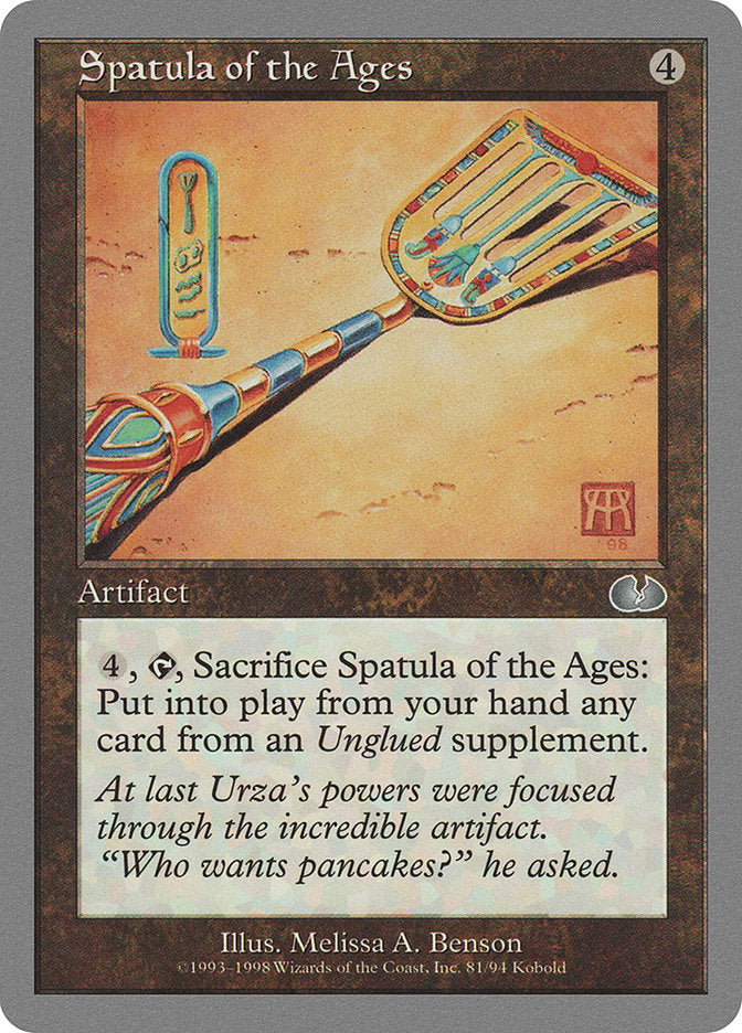 Spatula of the Ages [Unglued] | Webway Games