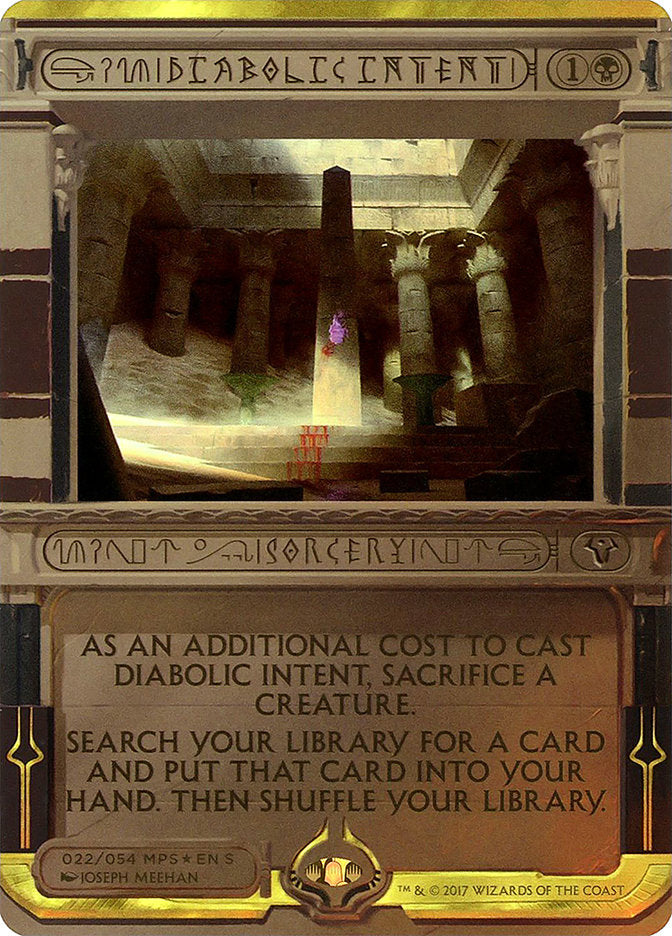 Diabolic Intent (Invocation) [Amonkhet Invocations] | Webway Games