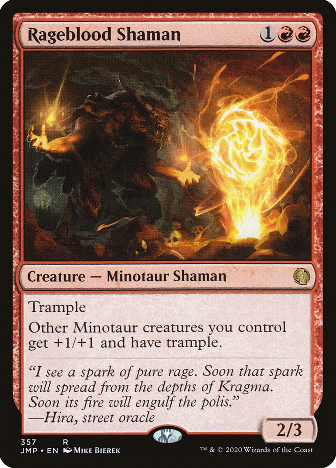 Rageblood Shaman [Jumpstart] | Webway Games