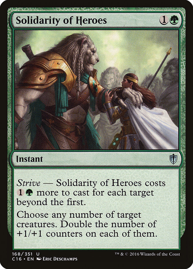 Solidarity of Heroes [Commander 2016] | Webway Games