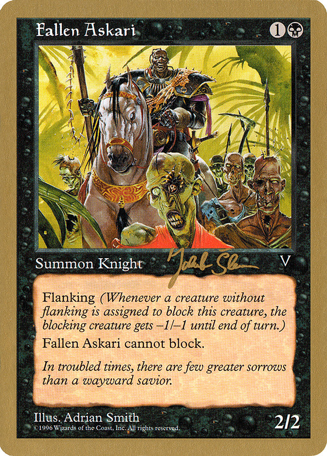 Fallen Askari (Jakub Slemr) [World Championship Decks 1997] | Webway Games
