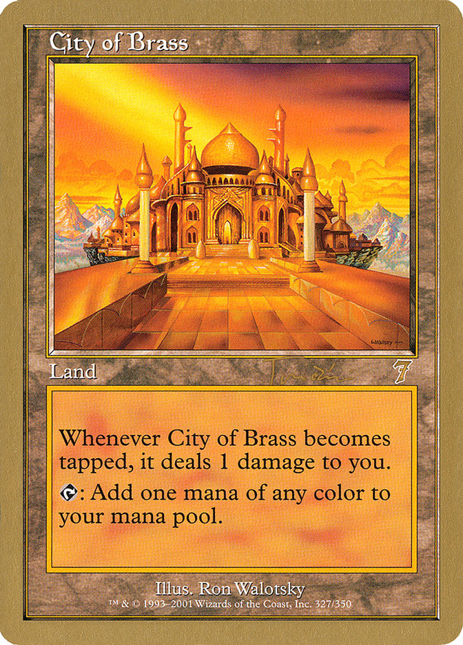 City of Brass (Jan Tomcani) [World Championship Decks 2001] | Webway Games