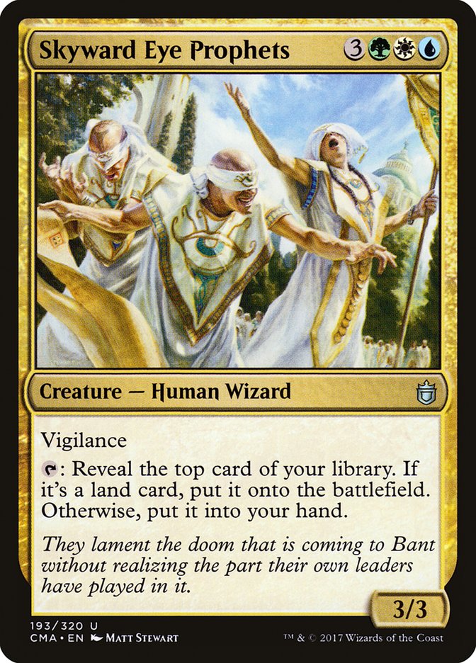 Skyward Eye Prophets [Commander Anthology] | Webway Games
