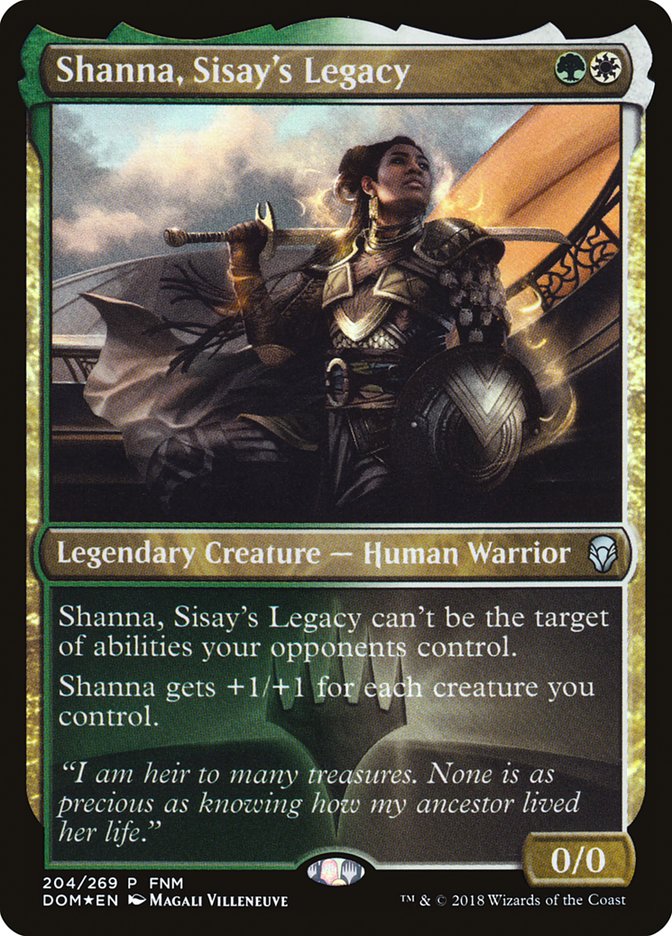 Shanna, Sisay's Legacy (FNM) [Dominaria Promos] | Webway Games