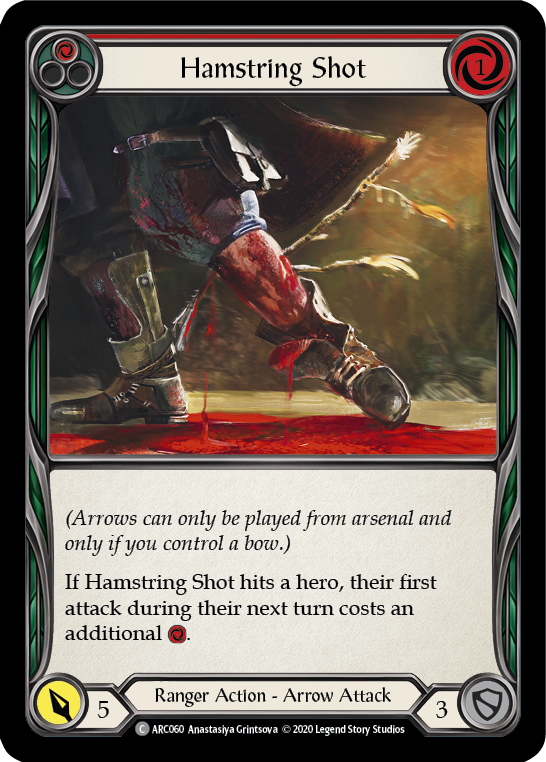 Hamstring Shot (Red) [ARC060] Unlimited Rainbow Foil | Webway Games