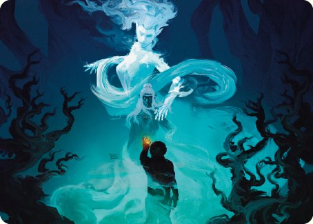 Galadriel of Lothlorien Art Card [The Lord of the Rings: Tales of Middle-earth Art Series] | Webway Games