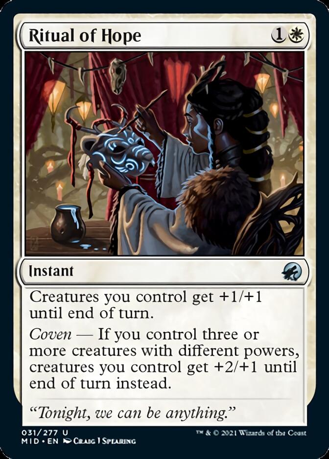 Ritual of Hope [Innistrad: Midnight Hunt] | Webway Games