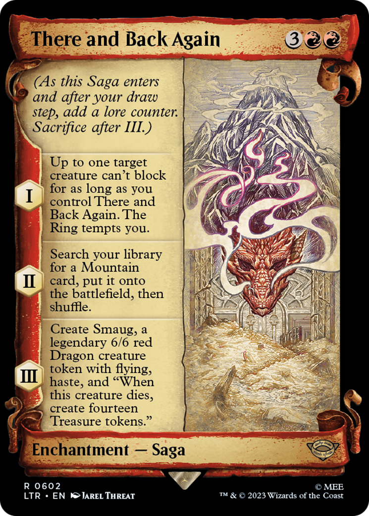 There and Back Again [The Lord of the Rings: Tales of Middle-Earth Showcase Scrolls] | Webway Games
