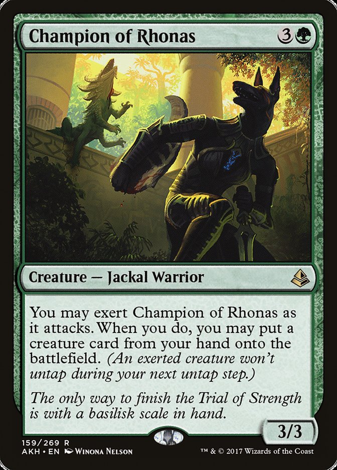Champion of Rhonas [Amonkhet] | Webway Games