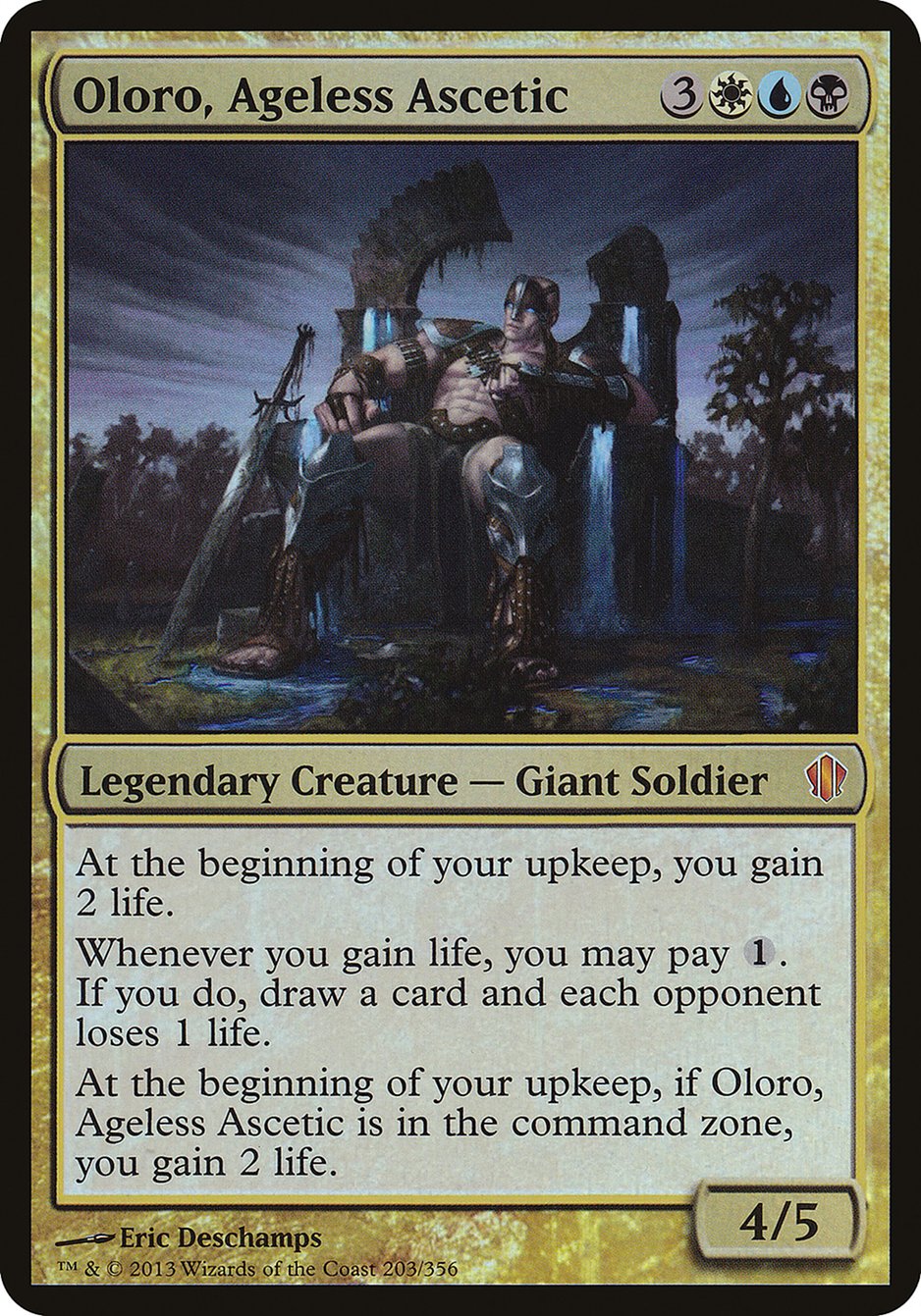 Oloro, Ageless Ascetic (Commander 2013) [Commander 2013 Oversized] | Webway Games