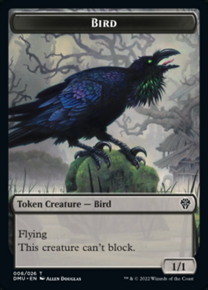 Bird Token (006) [Dominaria United Tokens] | Webway Games