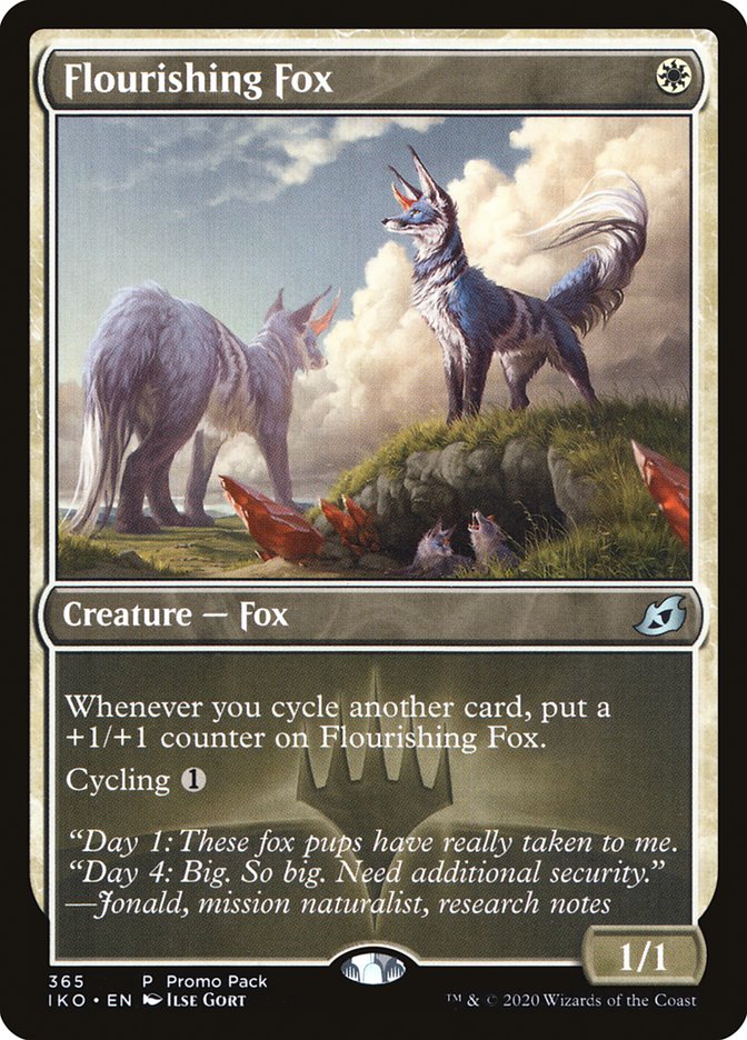 Flourishing Fox (Promo Pack) [Ikoria: Lair of Behemoths Promos] | Webway Games