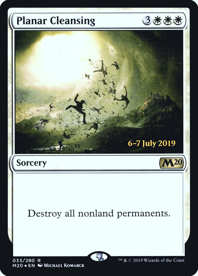 Planar Cleansing  [Core Set 2020 Prerelease Promos] | Webway Games