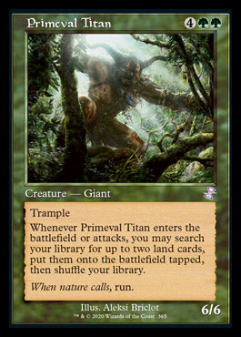 Primeval Titan (Timeshifted) [Time Spiral Remastered] | Webway Games