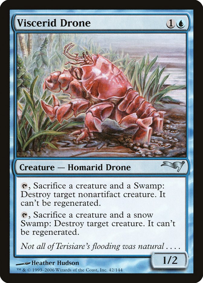 Viscerid Drone [Coldsnap Theme Decks] | Webway Games