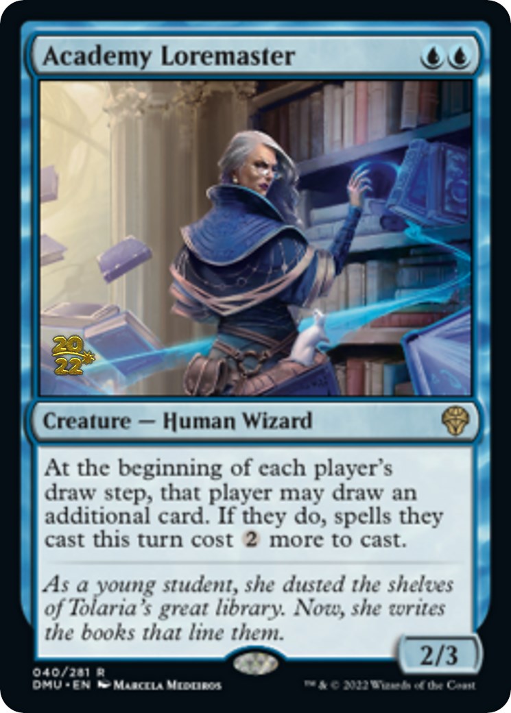 Academy Loremaster [Dominaria United Prerelease Promos] | Webway Games