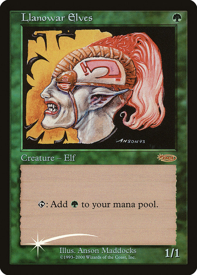 Llanowar Elves [Friday Night Magic 2000] | Webway Games