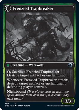 Outland Liberator // Frenzied Trapbreaker [Innistrad: Double Feature] | Webway Games