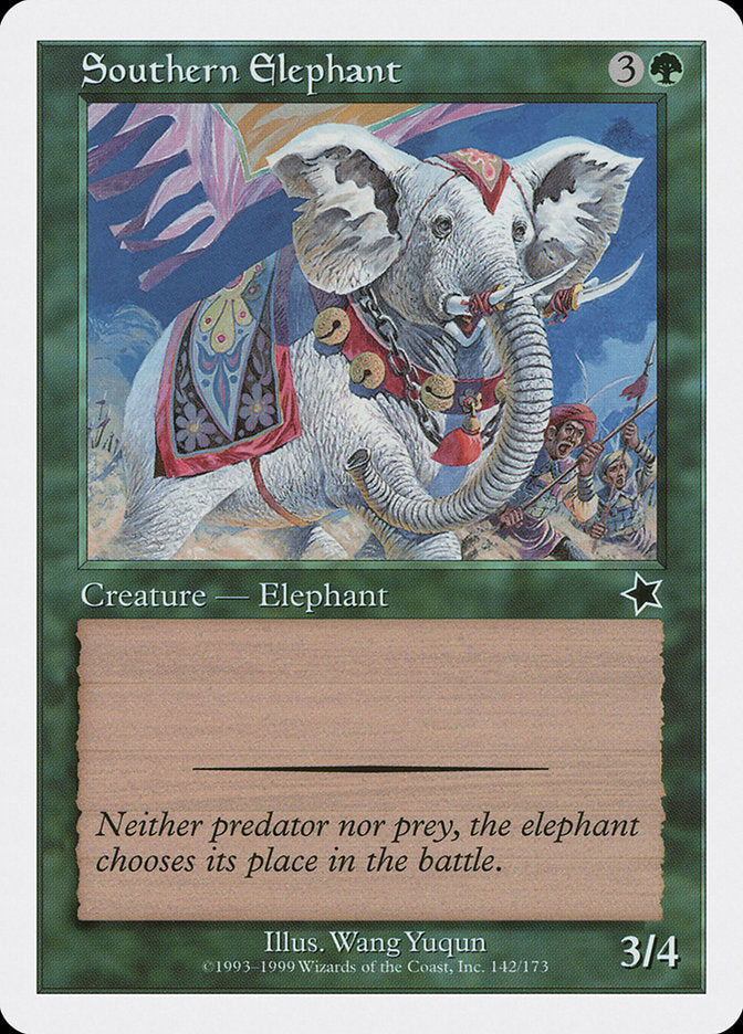 Southern Elephant [Starter 1999] | Webway Games