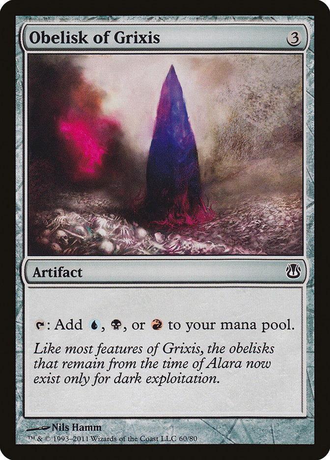 Obelisk of Grixis [Duel Decks: Ajani vs. Nicol Bolas] | Webway Games
