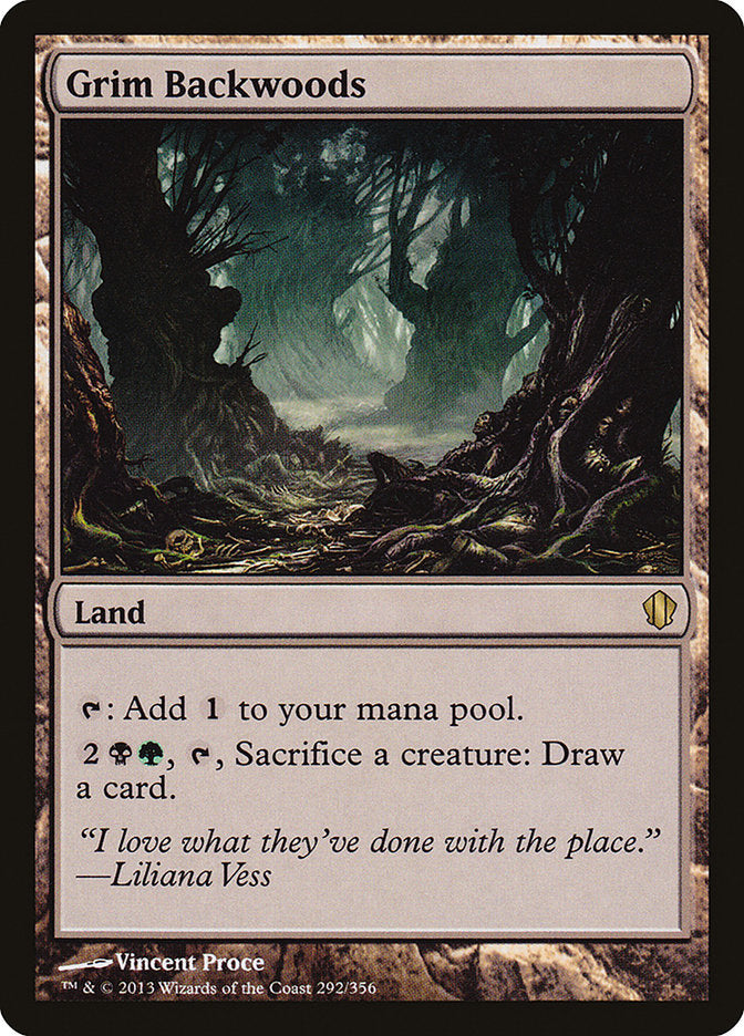 Grim Backwoods [Commander 2013] | Webway Games