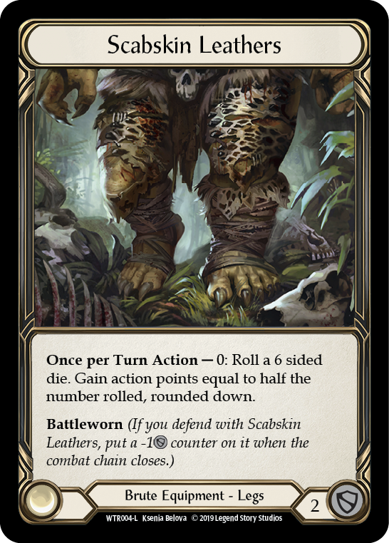 Scabskin Leathers [WTR004-L] Alpha Print Cold Foil | Webway Games