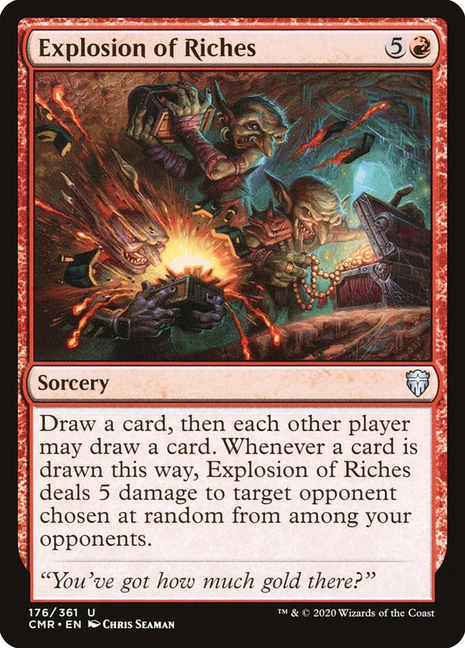 Explosion of Riches [Commander Legends] | Webway Games
