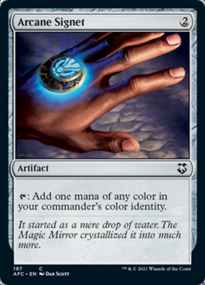 Arcane Signet [Dungeons & Dragons: Adventures in the Forgotten Realms Commander] | Webway Games
