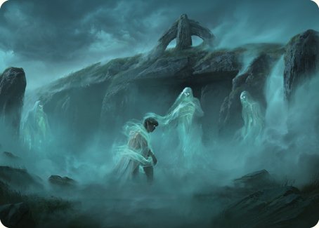 Fog on the Barrow-Downs Art Card [The Lord of the Rings: Tales of Middle-earth Art Series] | Webway Games