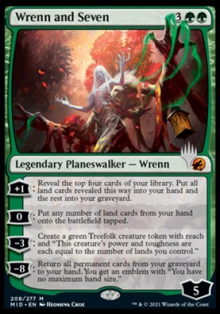 Wrenn and Seven (Promo Pack) [Innistrad: Midnight Hunt Promos] | Webway Games