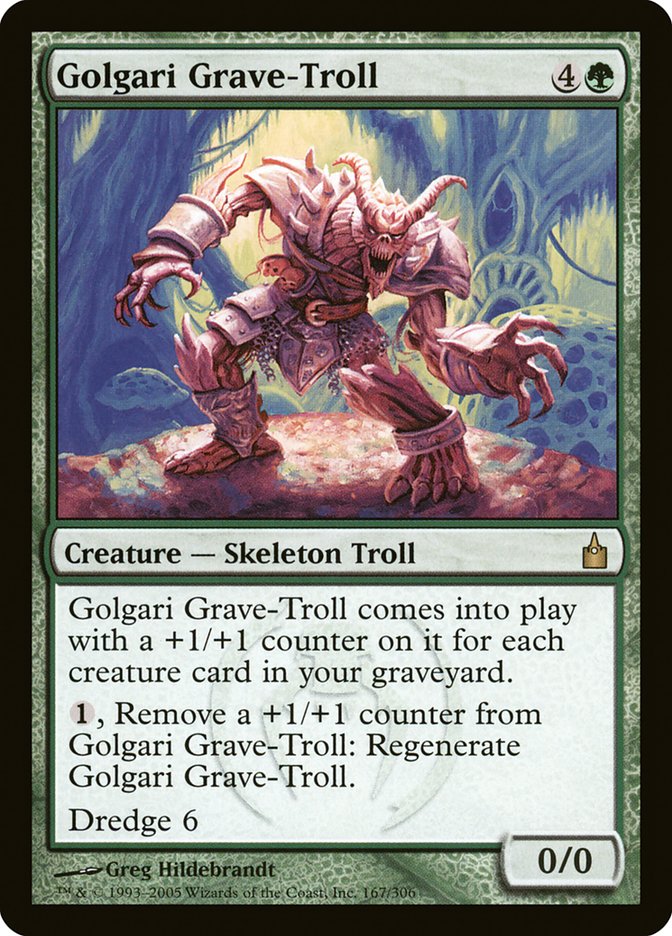 Golgari Grave-Troll [Ravnica: City of Guilds] | Webway Games