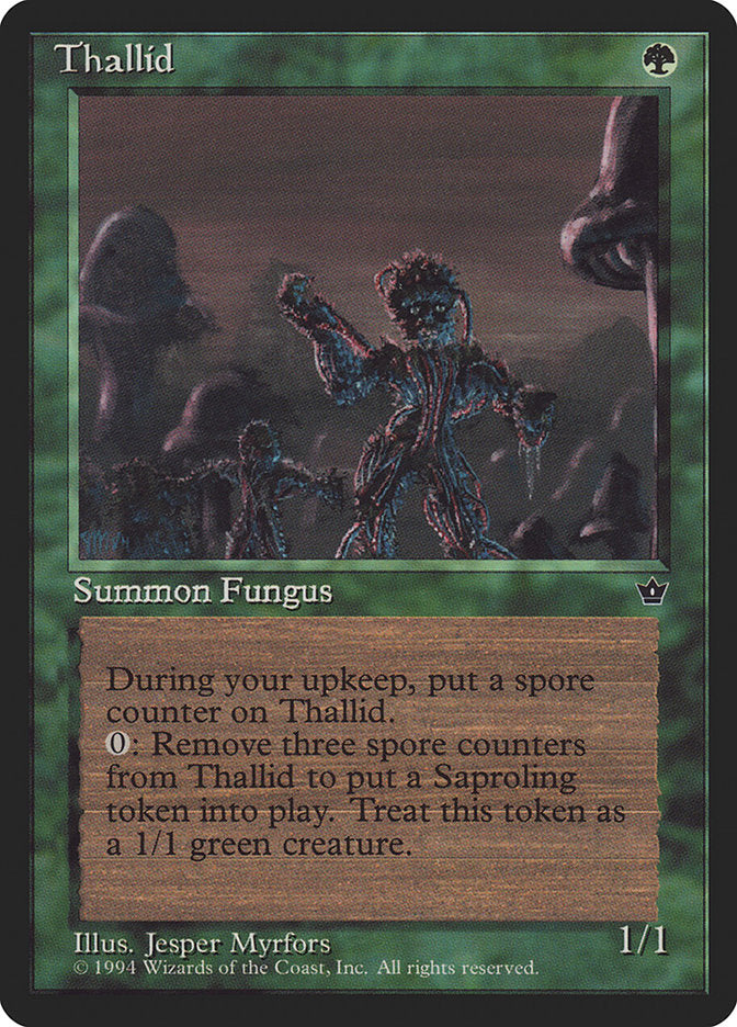 Thallid (Jesper Myrfors) [Fallen Empires] | Webway Games