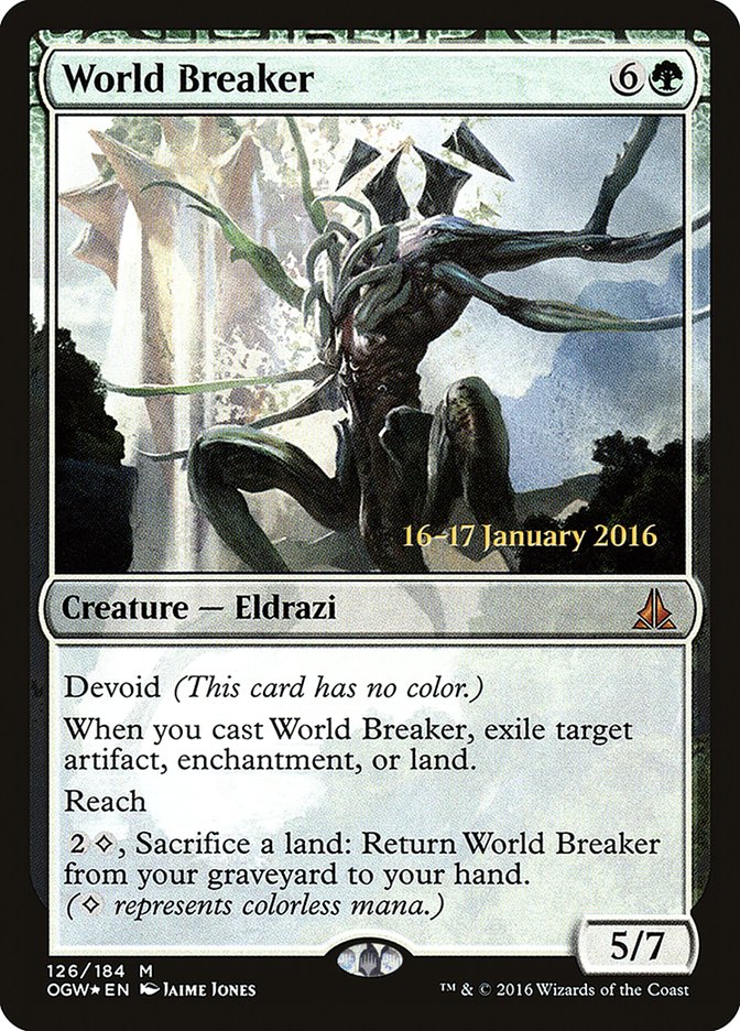 World Breaker (Prerelease) [Oath of the Gatewatch Prerelease Promos] | Webway Games
