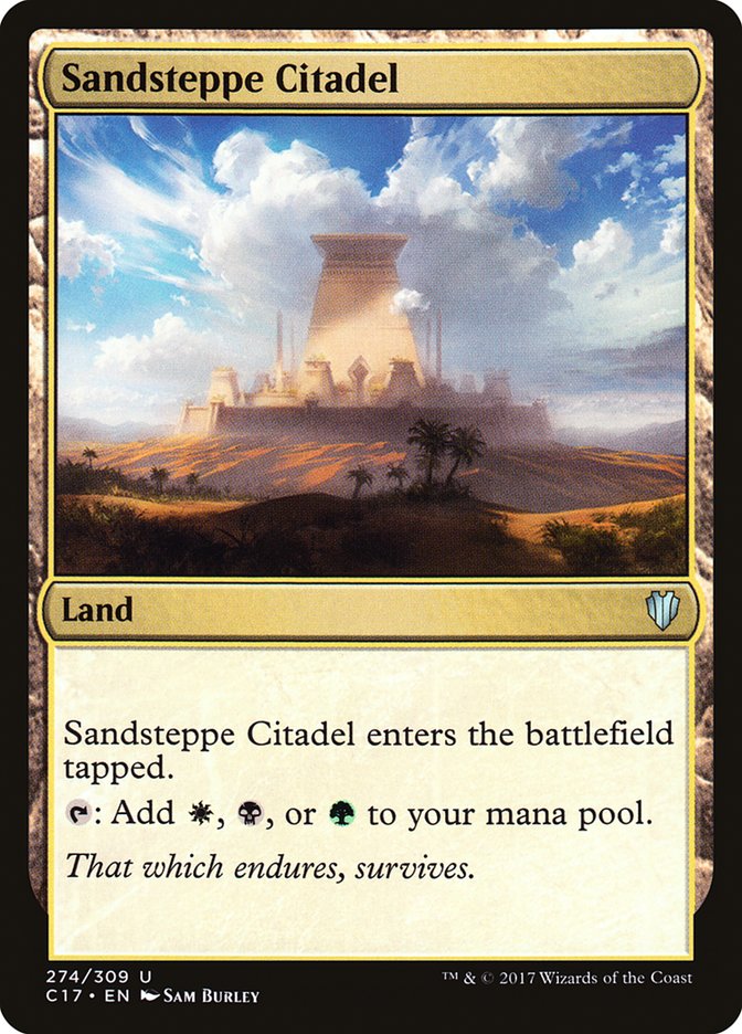Sandsteppe Citadel [Commander 2017] | Webway Games