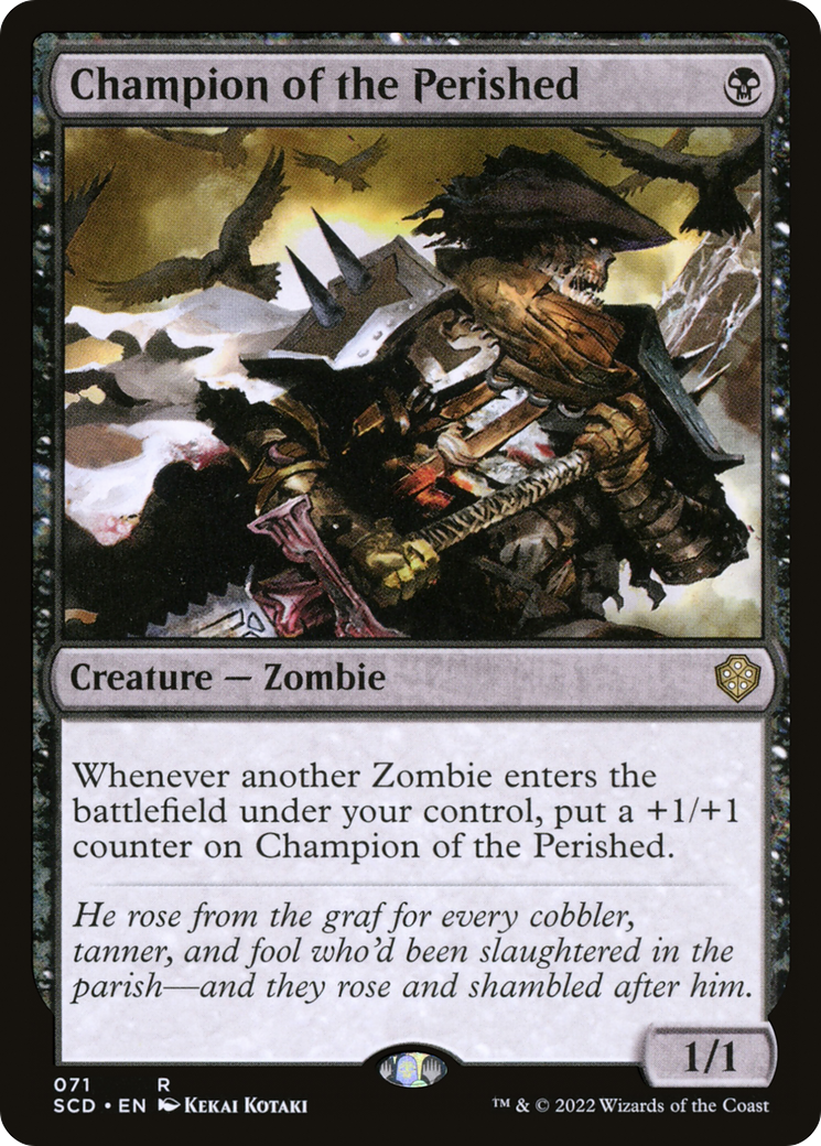Champion of the Perished [Starter Commander Decks] | Webway Games