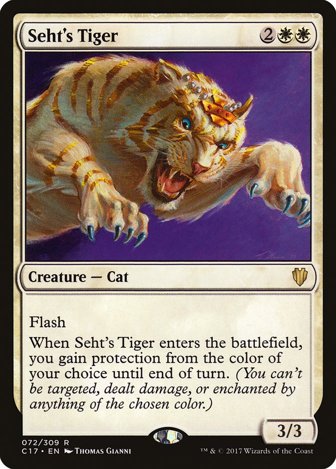 Seht's Tiger [Commander 2017] | Webway Games