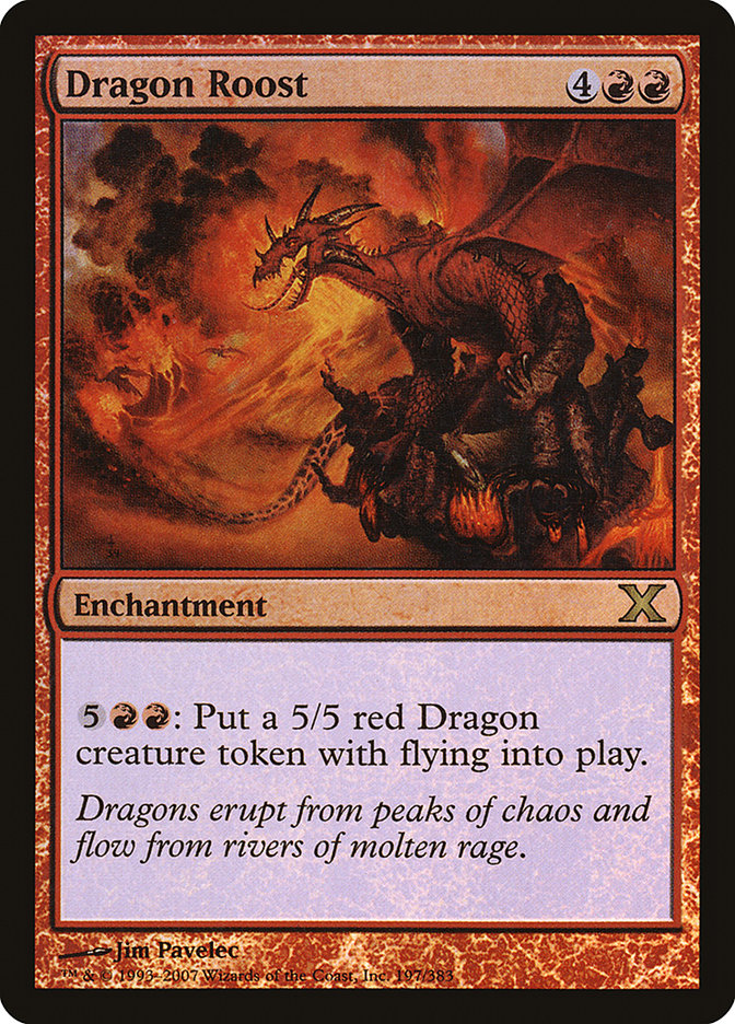Dragon Roost (Premium Foil) [Tenth Edition] | Webway Games