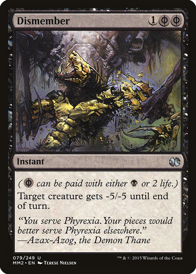 Dismember [Modern Masters 2015] | Webway Games