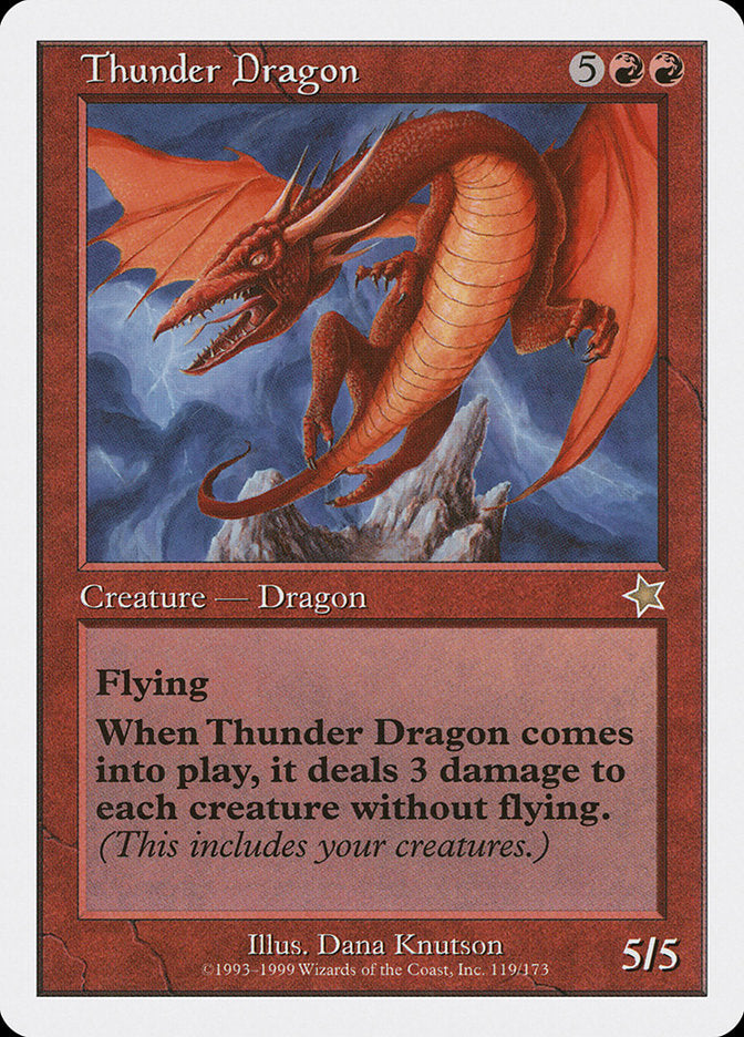 Thunder Dragon [Starter 1999] | Webway Games