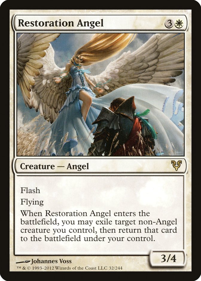Restoration Angel [Avacyn Restored] | Webway Games