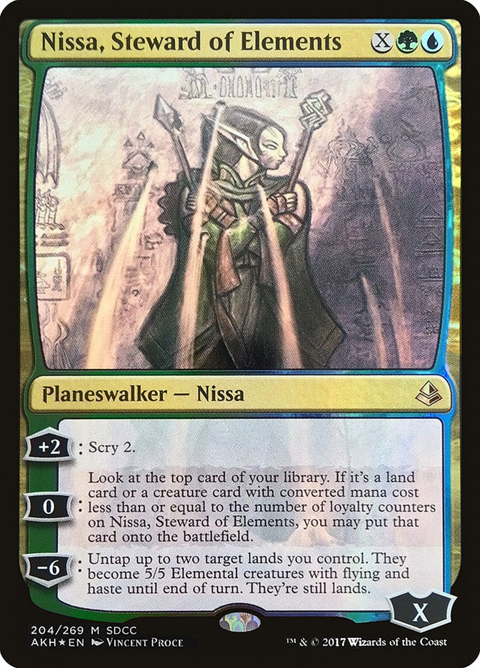 Nissa, Steward of Elements [San Diego Comic-Con 2017] | Webway Games