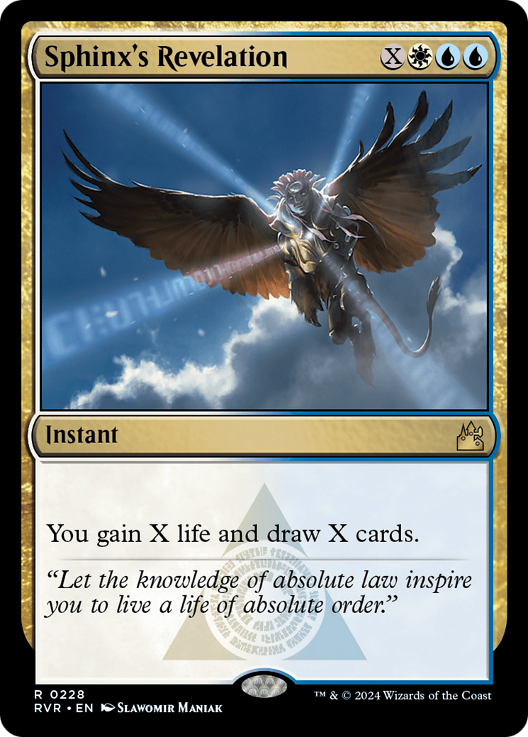 Sphinx's Revelation [Ravnica Remastered] | Webway Games