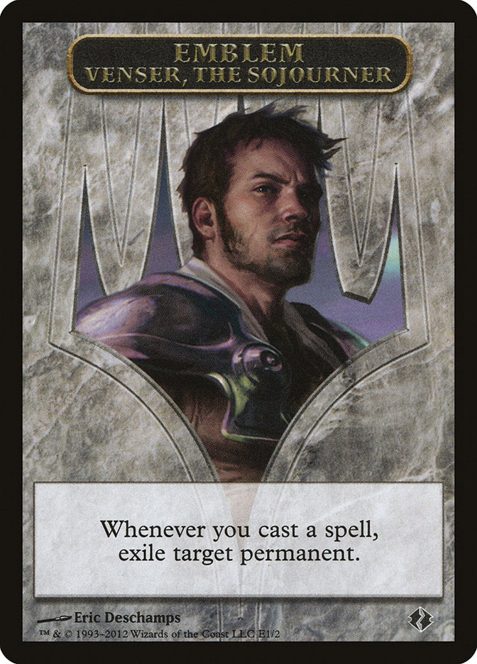 Venser, the Sojourner Emblem [Duel Decks: Venser vs. Koth Tokens] | Webway Games